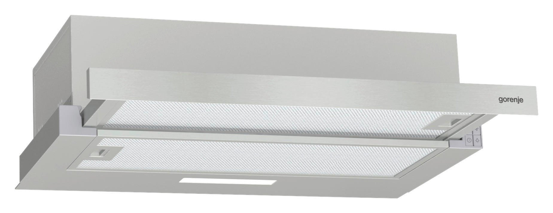 DUNSTABZUGSHAUBE TH 62E3X  - Silberfarben, Basics, Kunststoff/Metall (60/17/30,6cm) - Gorenje