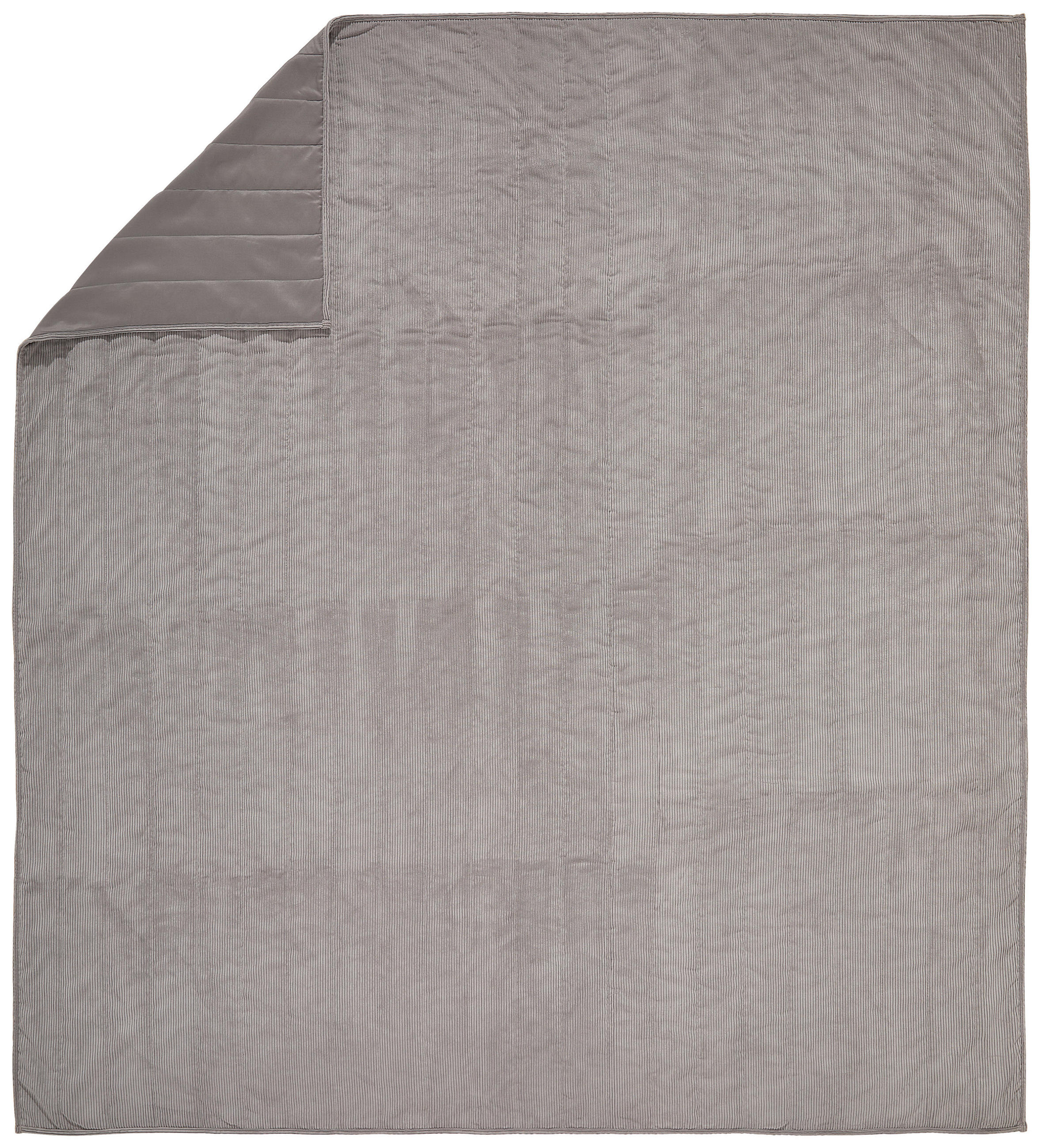 TAGESDECKE - Silberfarben, Basics, Textil (220ml) - Novel