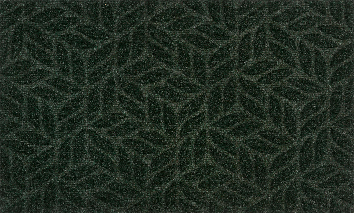 FUßMATTE  45/75 cm  Grün  - Grün, KONVENTIONELL, Kunststoff/Textil (45/75cm) - wash+dry