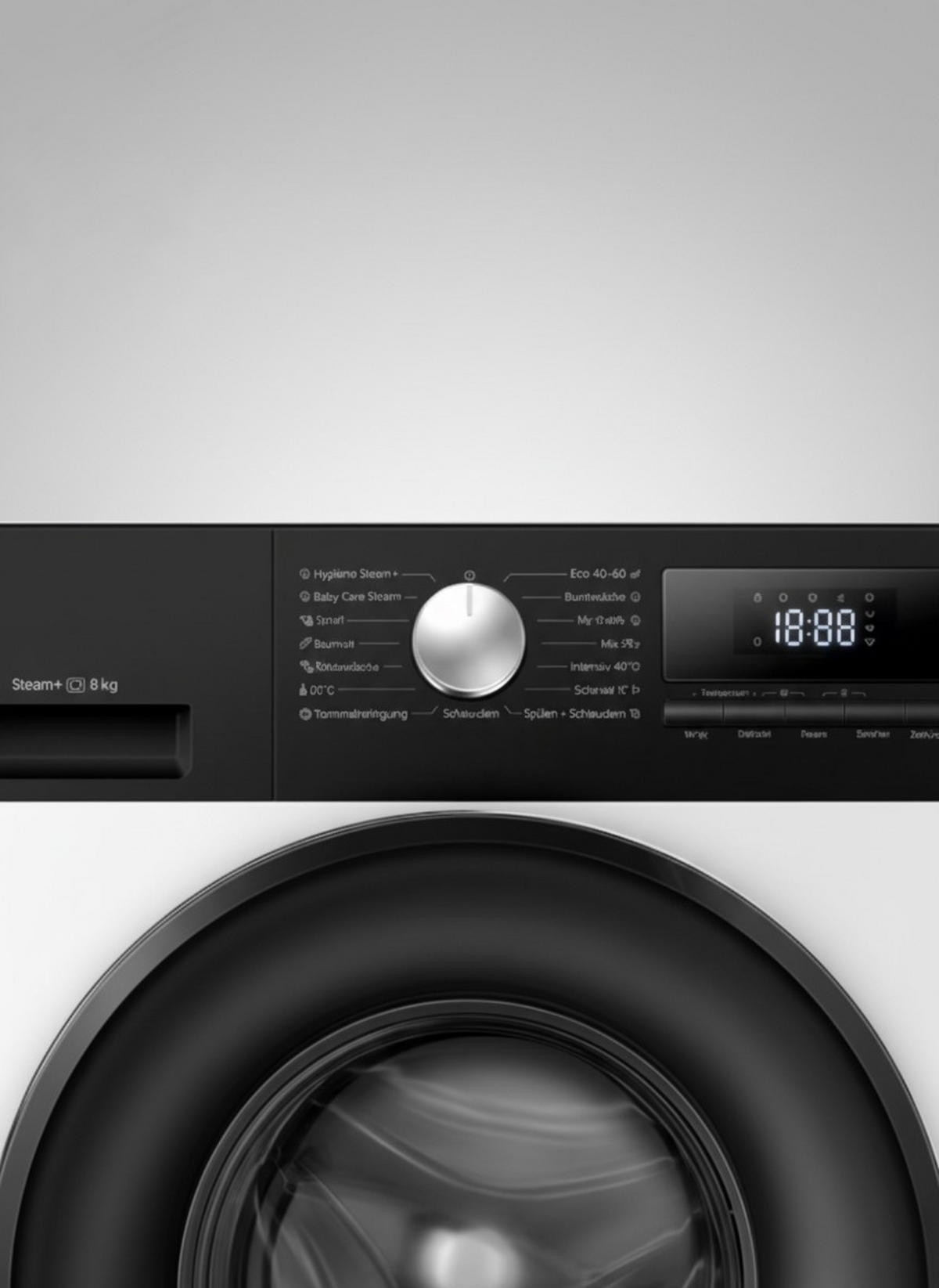 WASCHMASCHINE 30722  - Weiß, Trend, Metall (59,50/84,50/54,00cm) - PKM