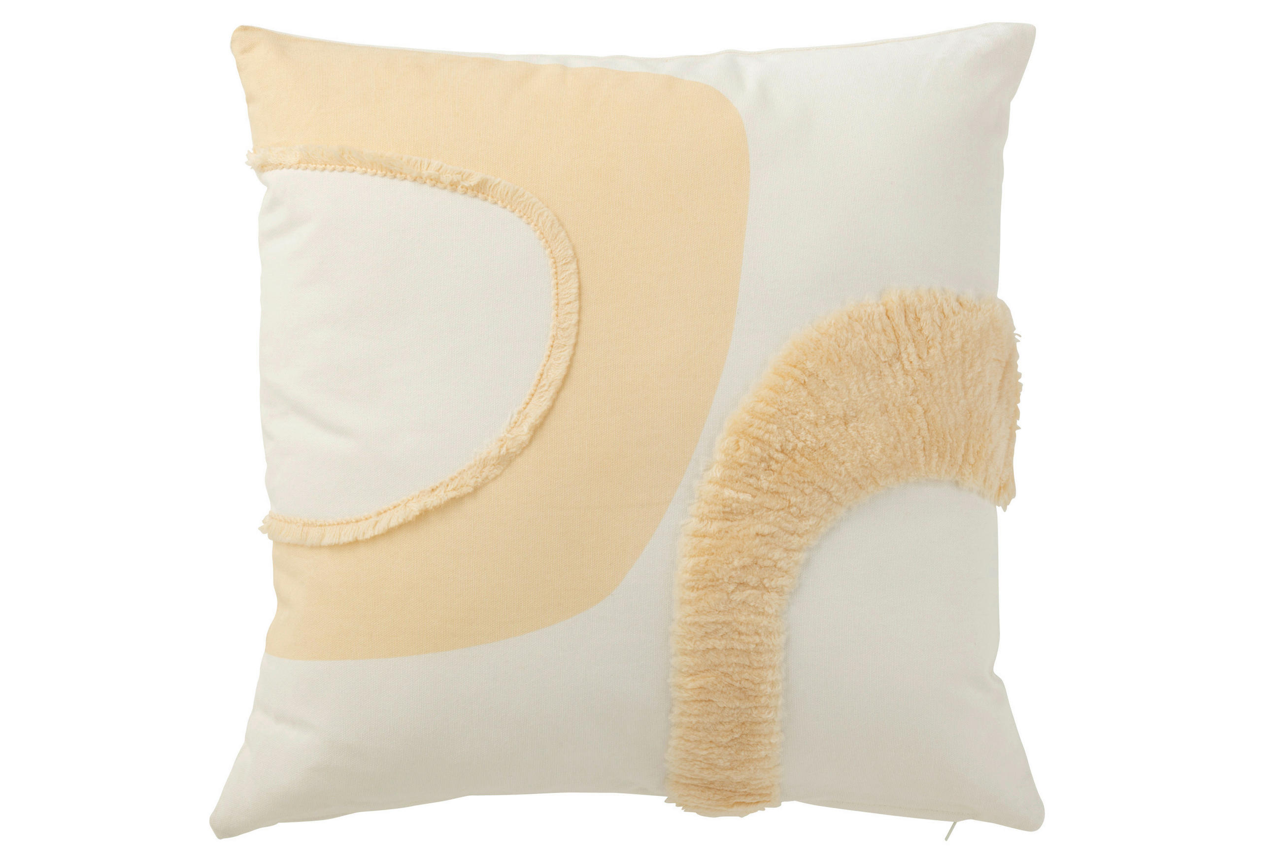 ZIERKISSEN    - Beige, Basics, Textil (45/45/3,5cm) - Ambia Home