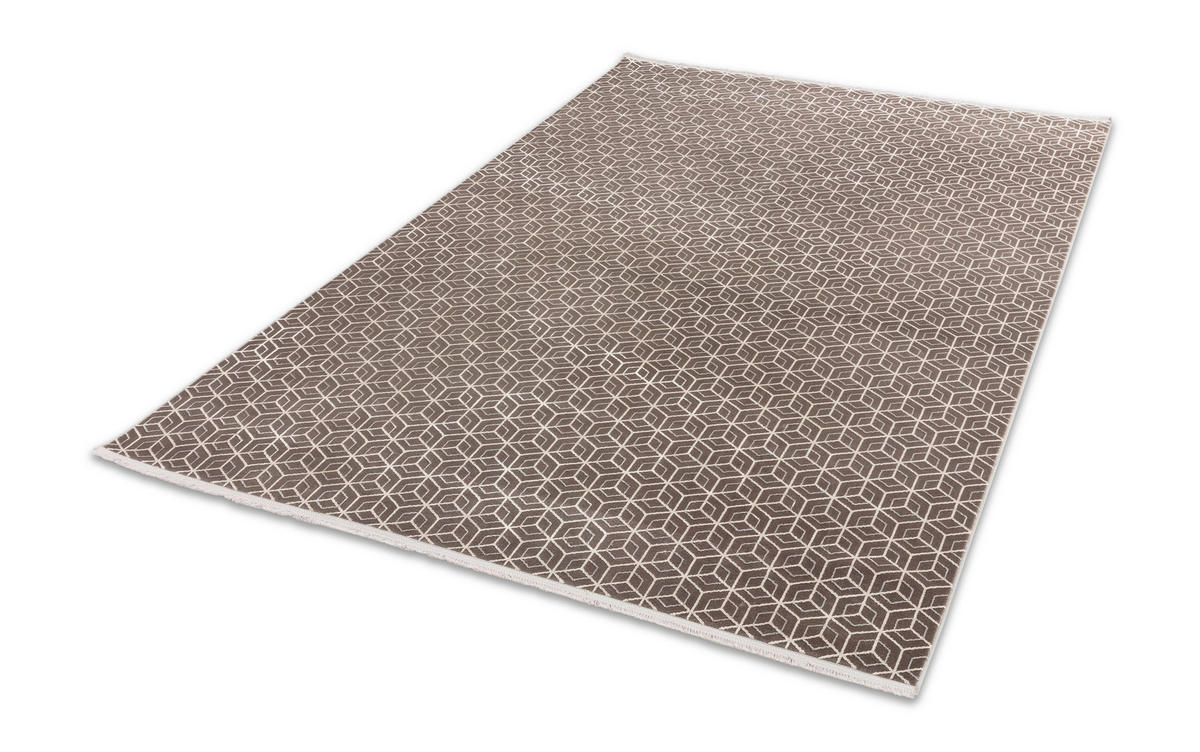 WEBTEPPICH 200/300 cm Metric Taupe  - Taupe, Design, Textil (200/300cm) - Joop!