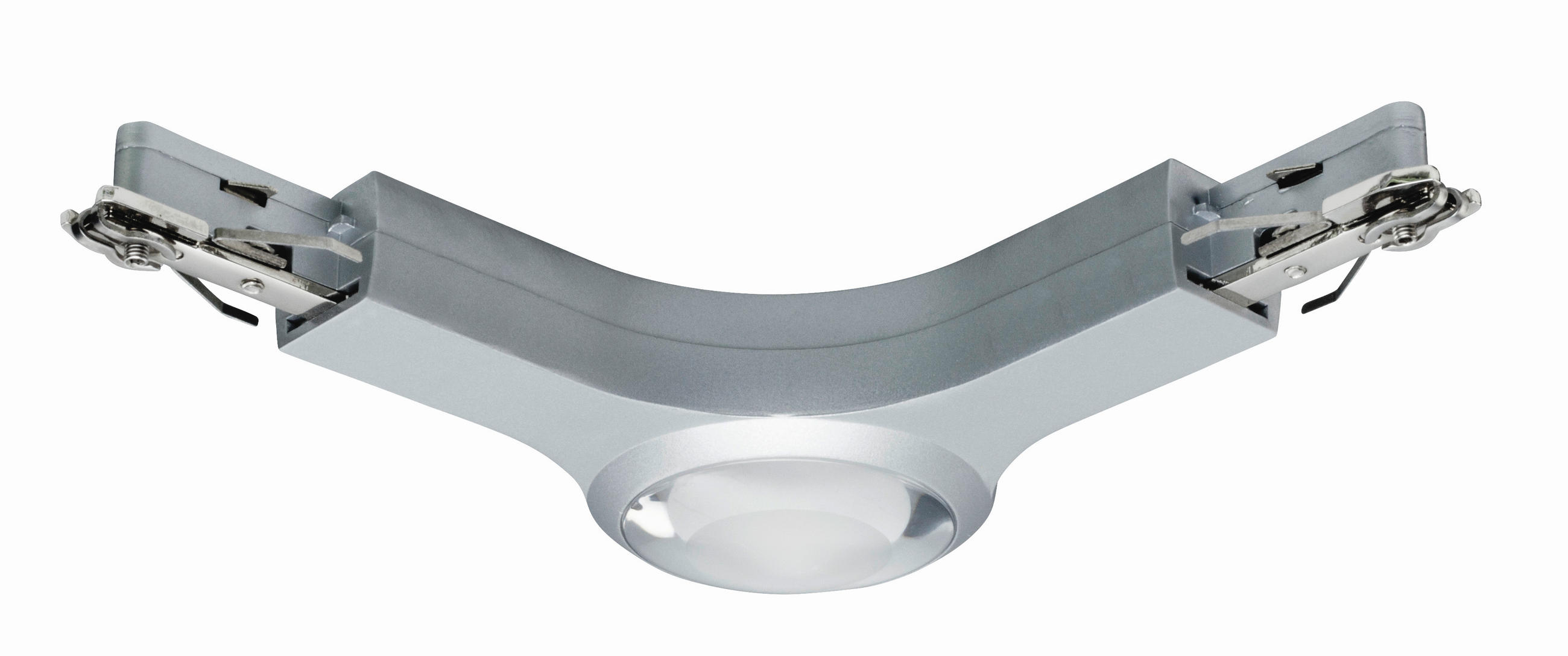SCHIENENSYSTEM-VERBINDER URail   - Chromfarben, Design, Metall (14,1/2,7/14,1cm) - Paulmann