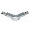 SCHIENENSYSTEM-VERBINDER URail   - Chromfarben, Design, Metall (14,1/2,7/14,1cm) - Paulmann