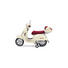 KINDER-VESPA - Creme, KONVENTIONELL, Kunststoff (118,5/57,5/81,8cm) KINDER-VESPA - Creme, KONVENTIONELL, Kunststoff (118,5/57,5/81,8cm)