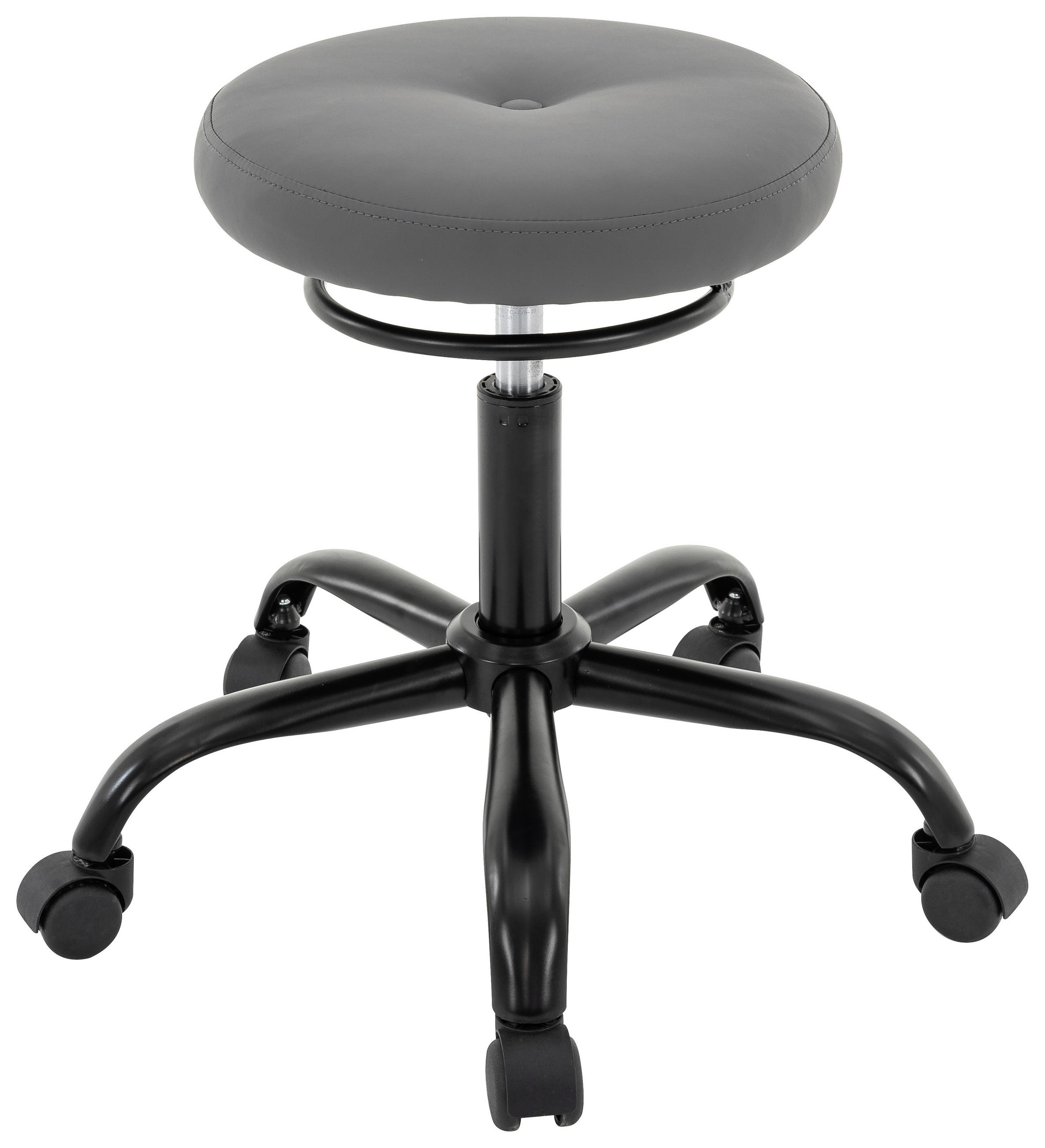 Hocker Klaus Grau/schwarz B: 35 Cm