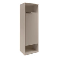 MIDISCHRANK 40,2/125,7/32 cm  - Grau, Basics, Holzwerkstoff/Metall (40,2/125,7/32cm) - MID.YOU