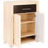 SCHUHSCHRANK Hochglanz Apfelbaumfarben, Braun - Apfelbaumfarben/Braun, KONVENTIONELL, Holzwerkstoff (78/101,2/41,5cm) - VENDA