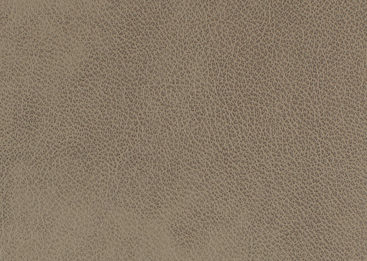 HOCKER in Leder Hellbraun  - Hellbraun/Beige, Natur, Leder/Holz (65/46/55cm) - Valnatura