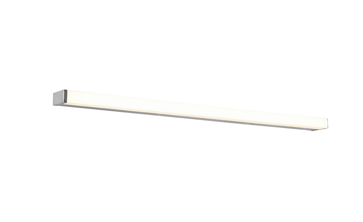BADEZIMMER-WANDLEUCHTE - Chromfarben/Weiss, Basics, Kunststoff/Metall (3,8/120/7,9cm) - Trio Leuchten