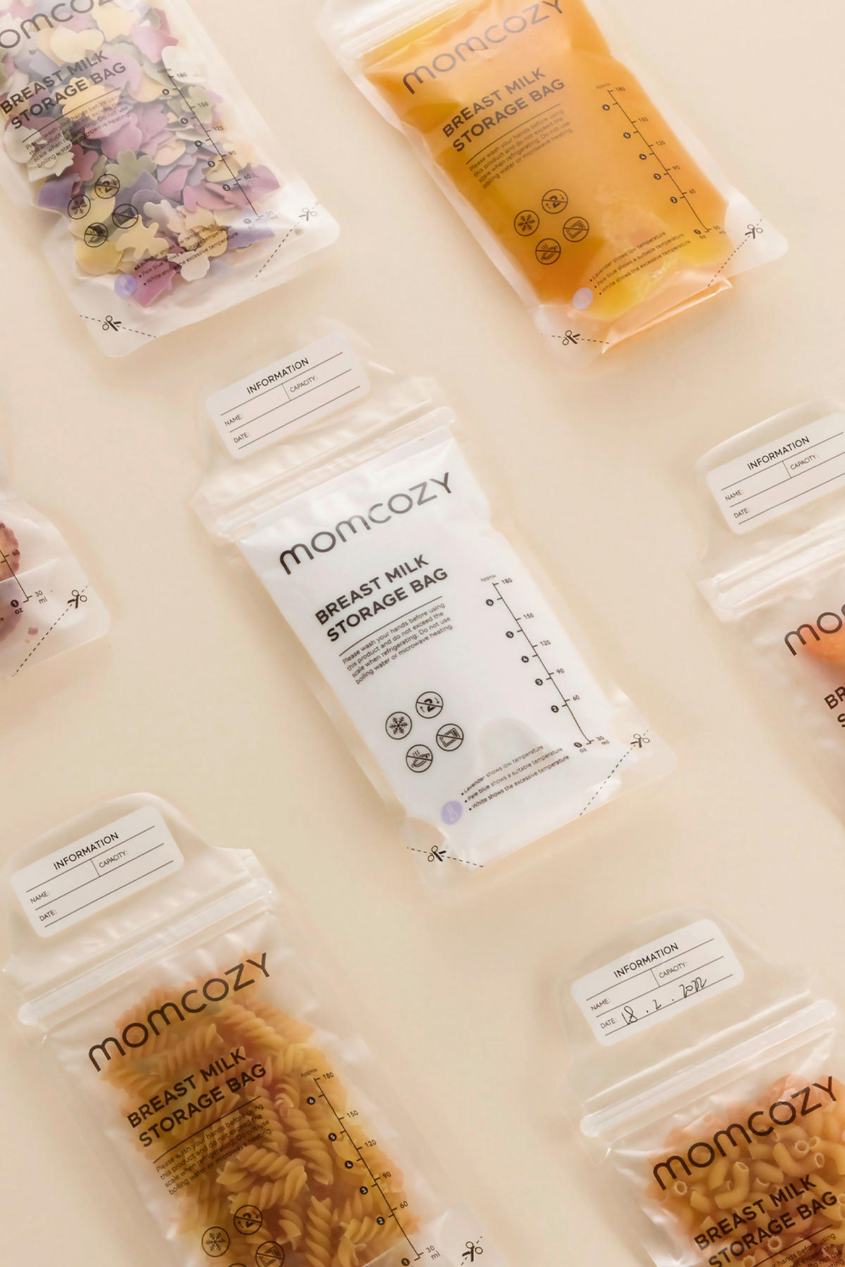 STERILISATIONSBEUTEL   - Basics (11/13/10cm) - Momcozy