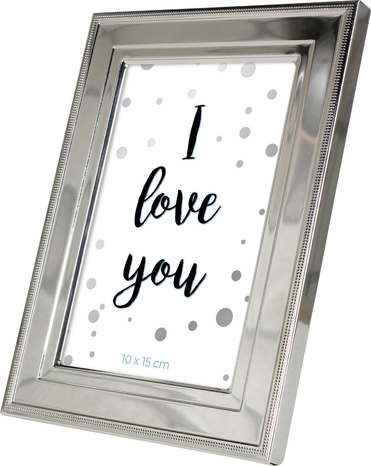 FOTORAM 14,4/19,6/1,9 cm  - silver, Basics, metall/glas (14,4/19,6/1,9cm)