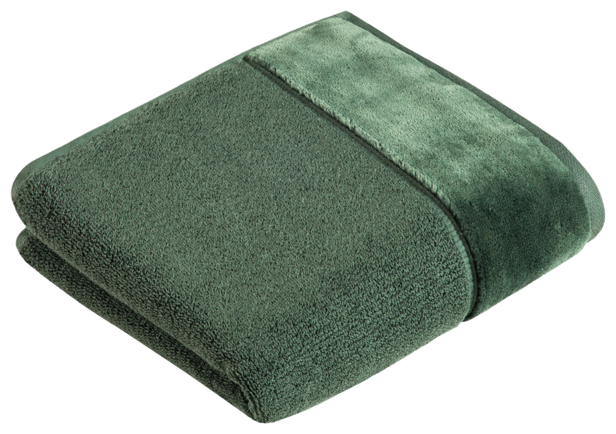 HANDTUCH 110/60 cm Pure NOS Vossen Wäsche Grün  - Grün, Basics, Textil (110/60cm) - Vossen