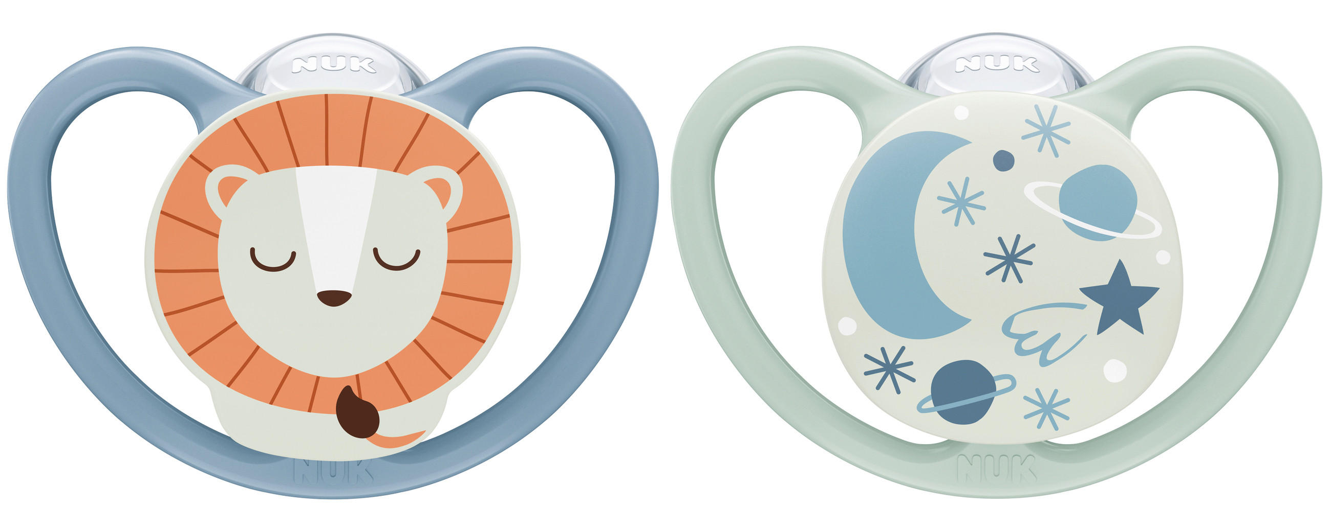 SCHNULLER 6 Monat(e)  - Basics (5,3/6/13,5cm) - NUK