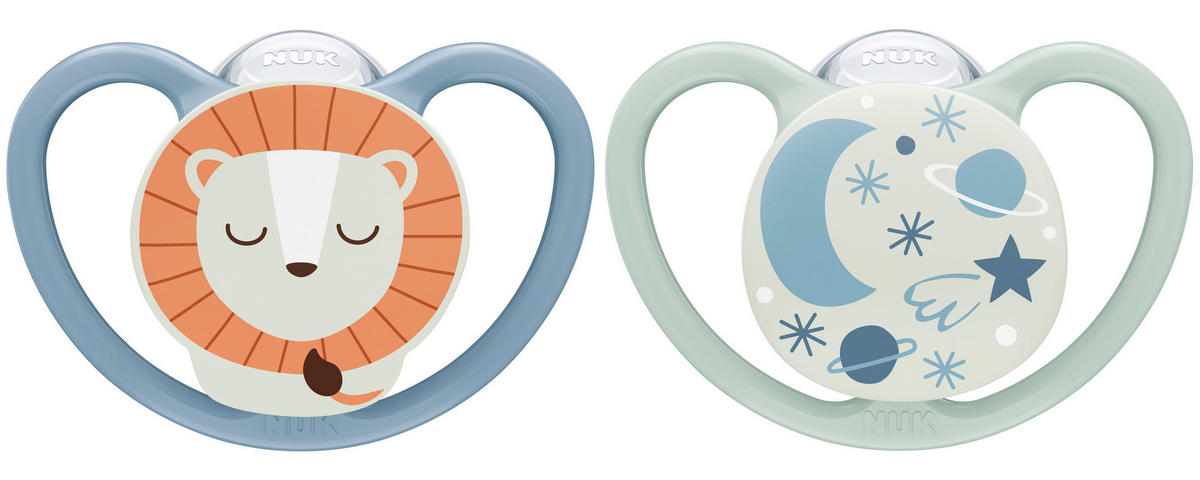 SCHNULLER 0 Monat(e)  - Basics (5,3/6/13,5cm) - NUK