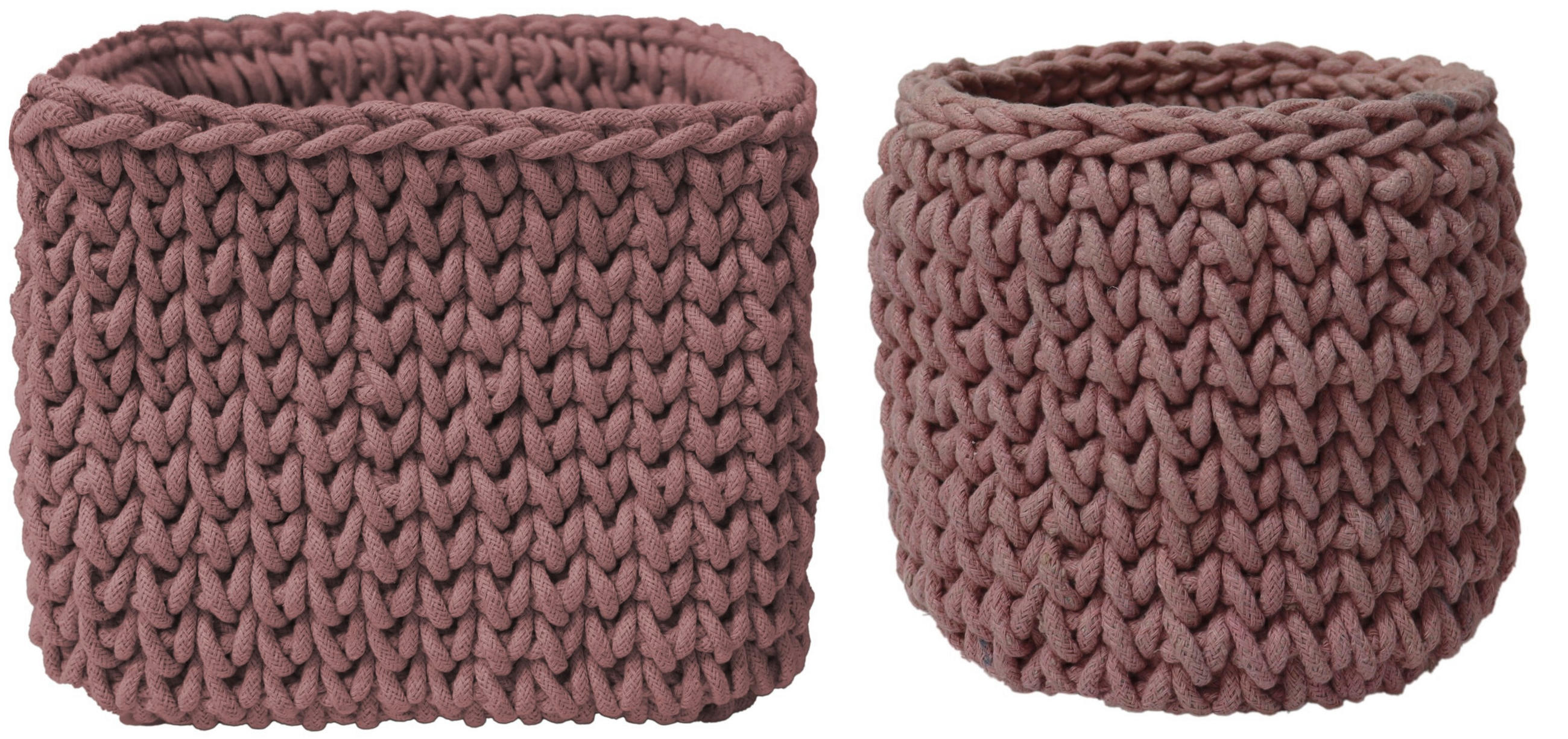 TÁROLÓKOSÁR  - pink, Basics, textil - Patinio