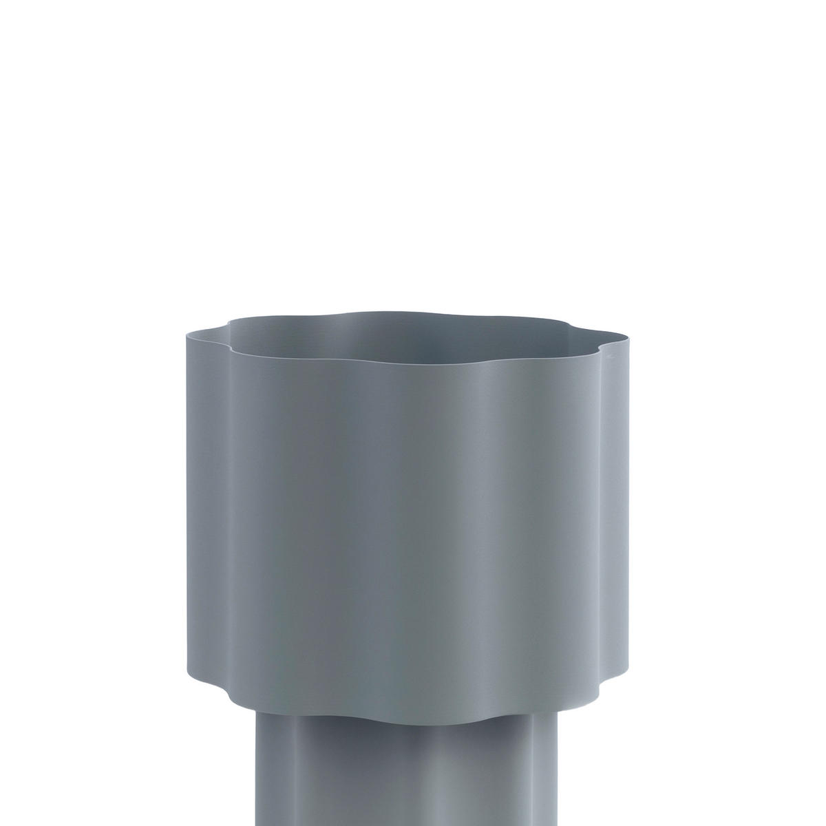 TISCHLEUCHTE - Grau, Trend, Metall (23/36cm) - Collet's Monde