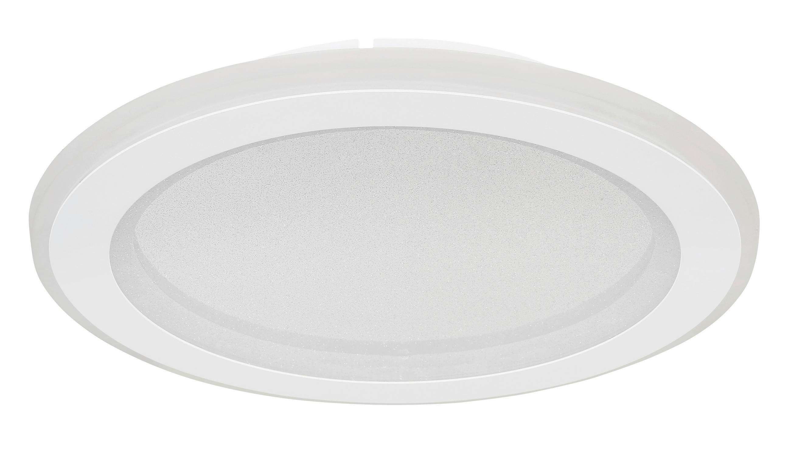 LED-DECKENLEUCHTE 29,7/4,7 cm   - Opal/Weiß, Design, Kunststoff/Metall (29,7/4,7cm) - Globo