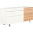 SIDEBOARD 176/70,4/52 cm - Eichefarben/Schwarz, Design, Glas/Holzwerkstoff (176/70,4/52cm) - Hülsta SIDEBOARD 176/70,4/52 cm - Eichefarben/Schwarz, Design, Glas/Holzwerkstoff (176/70,4/52cm) - Hülsta