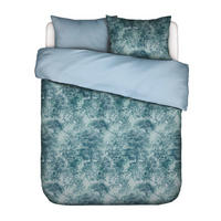 WENDEBETTWÄSCHE H/W 2021 Satin  - Blau, KONVENTIONELL (200/200cm) - Essenza