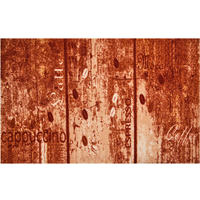 FUßMATTE 75/120 cm Cappu  - Beige/Braun, Design, Kunststoff/Textil (75/120cm) - Grund