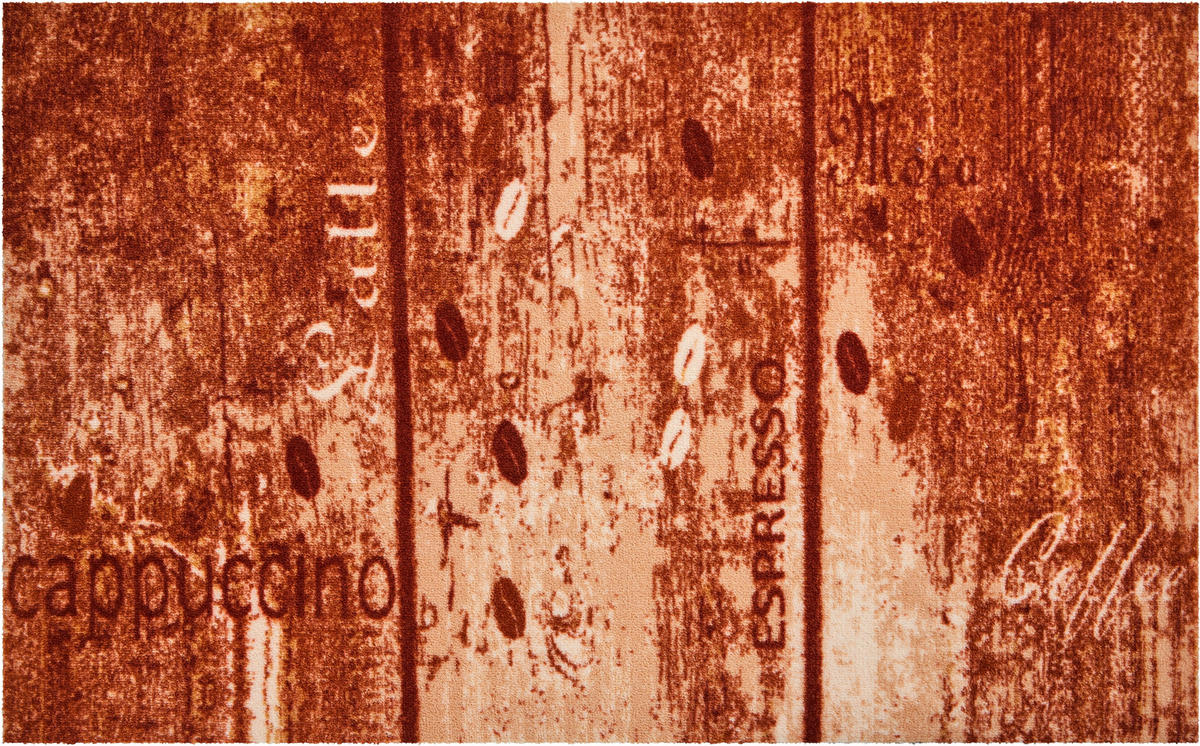 FUßMATTE 75/120 cm Cappu  - Beige/Braun, Design, Kunststoff/Textil (75/120cm) - Grund