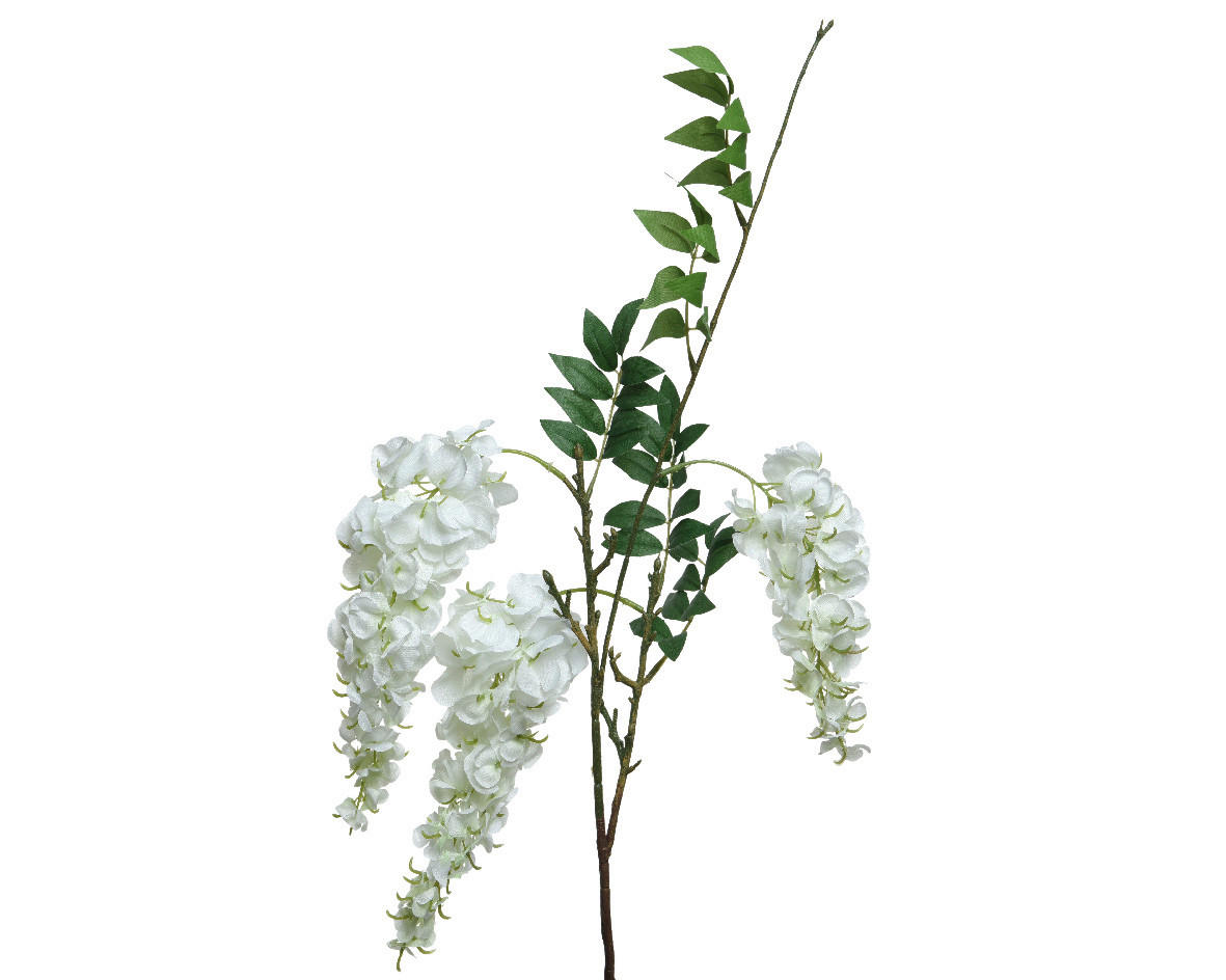 Plantă Artificială - liliachiu/alb, Basics, plastic (9/26/93cm)
