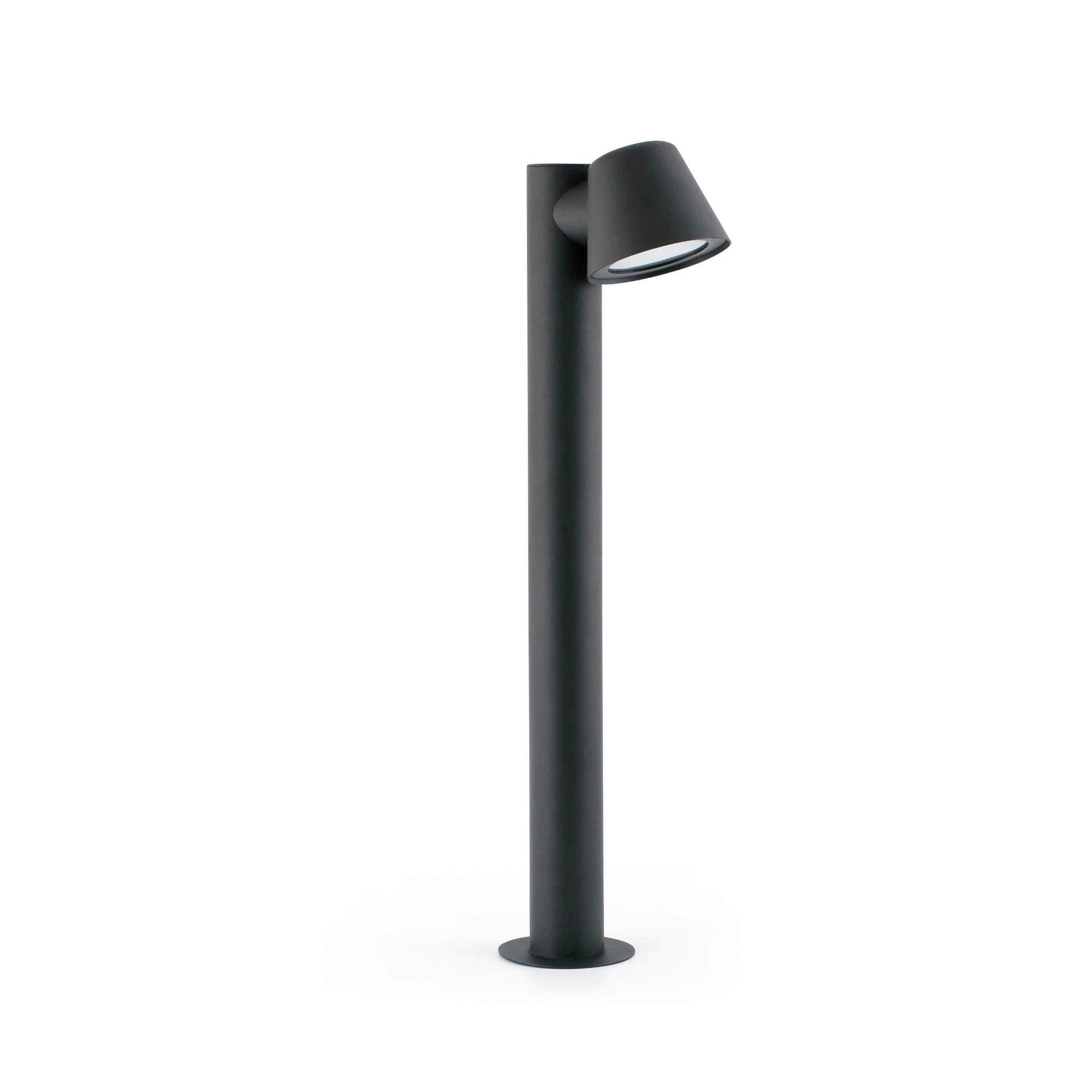 Faro Barcelona Pollerleuchte Dunkelgrau 19x70x11 cm