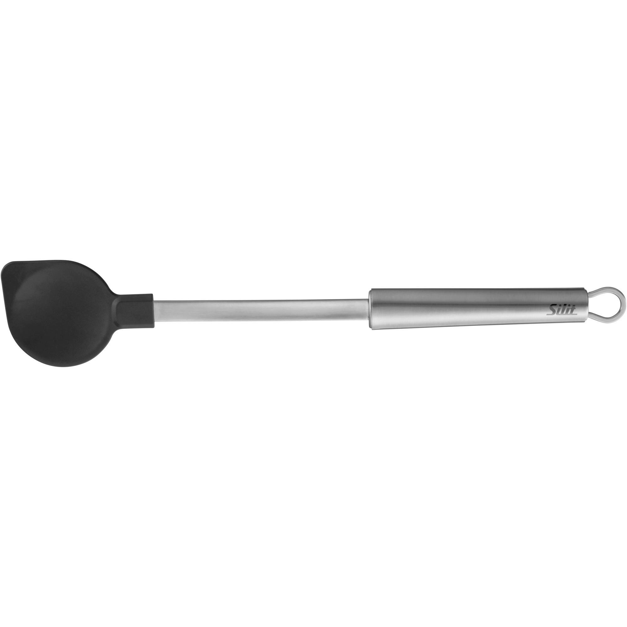 KOCHLÖFFEL  - Silberfarben, Basics, Kunststoff/Metall (34cm) - Silit