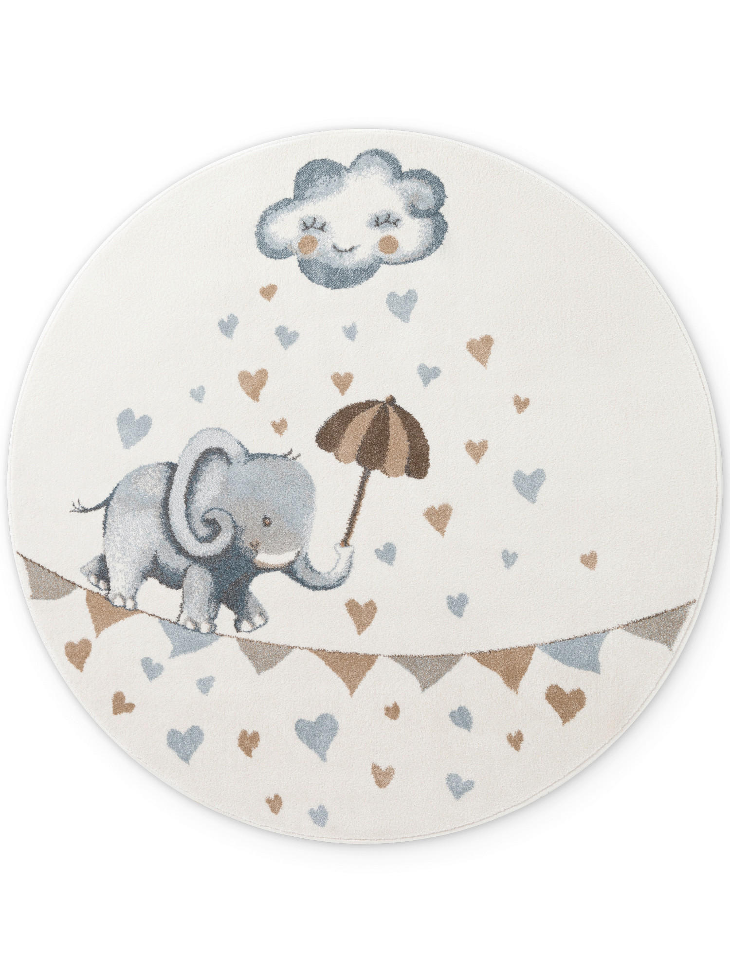 Villeroy & Boch Kinderteppich Boho Kids Creme, Mehrfarbig
