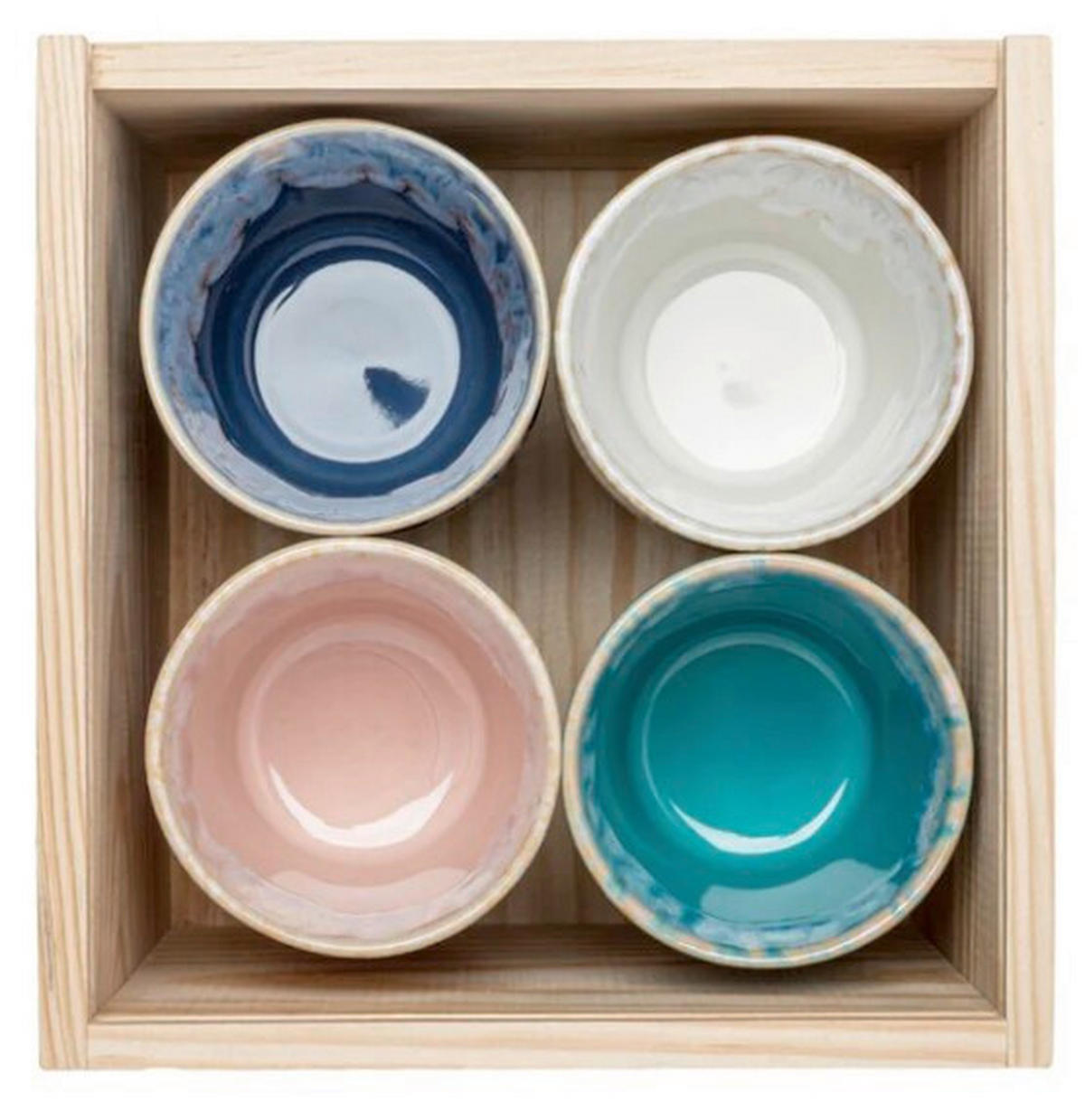 KAFFEEBECHERSET 210ML Grespresso 8-teilig  - Multicolor, Basics, Keramik - Costa Nova