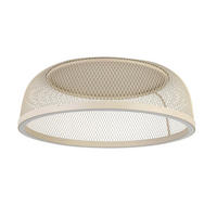LED-DECKENLEUCHTE 50 W  60,5/23,5 cm    - Sandfarben, Design, Kunststoff/Metall (60,5/23,5cm) - Novel