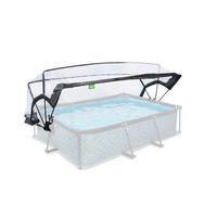 POOLTAK - transparent, Klassisk, metall/plast (273/210/85cm) - EXIT Toys