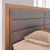 LIT COFFRE 160/200 cm  in Grau, Eiche Artisan  - gris/chêne artisan, Konventionell, textile/bois (160/200cm) - Carryhome
