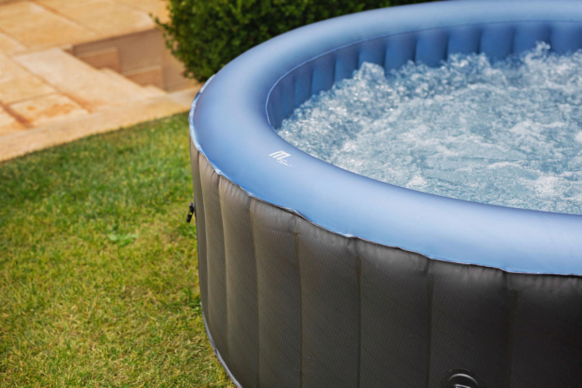 WHIRLPOOL MSPA COMFORT BERGEN 180/70 cm  - Blau/Anthrazit, KONVENTIONELL, Kunststoff (180/70cm)