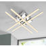 LED-DECKENLEUCHTE - Chromfarben, Design, Kunststoff/Metall (50/50/9cm) - Novel LED-DECKENLEUCHTE - Chromfarben, Design, Kunststoff/Metall (50/50/9cm) - Novel