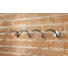 WANDGARDEROBE Edelstahlfarben - Edelstahlfarben, Design, Metall (70/9/14cm) - CARRYHOME