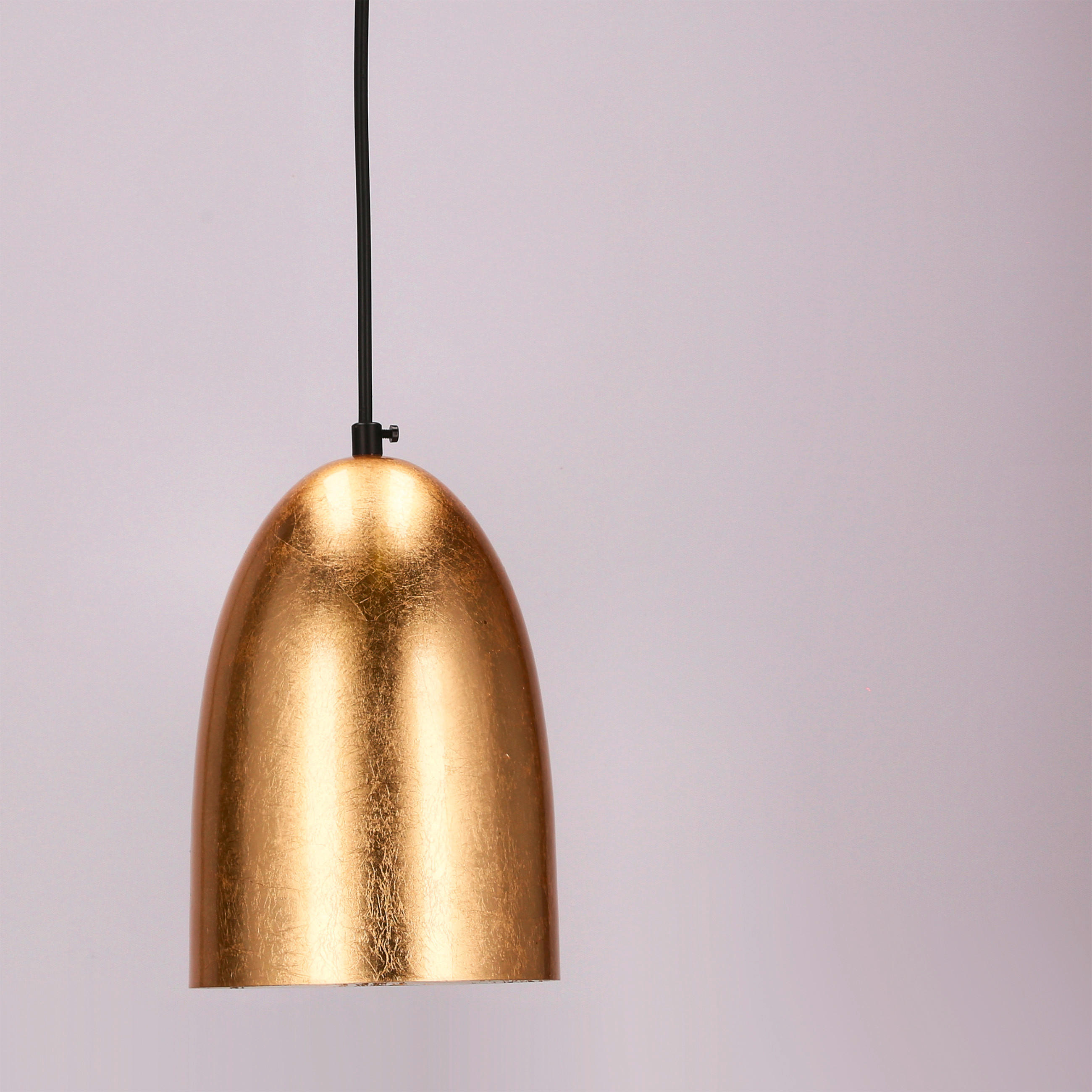 HÄNGELEUCHTE 14/14/110 cm  - Goldfarben/Schwarz, Basics, Metall (14/14/110cm)