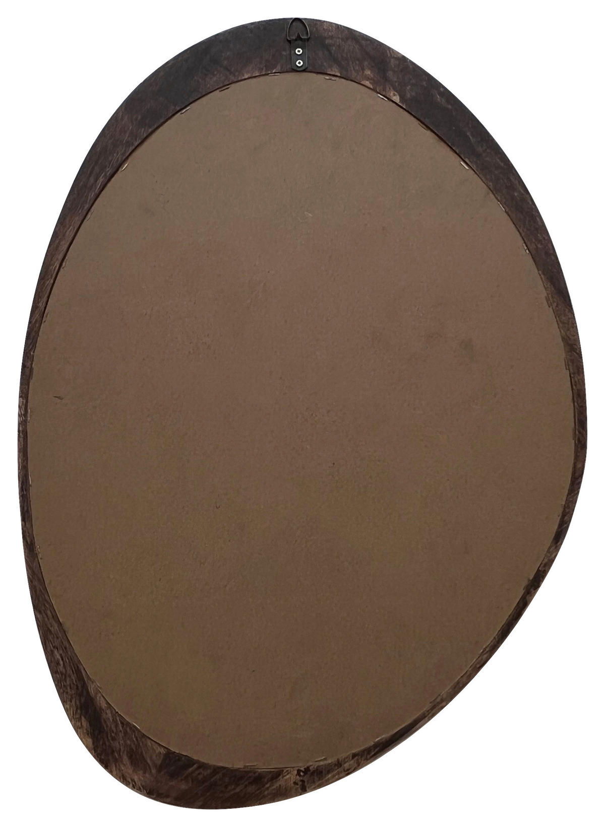 WANDSPIEGEL 40/70/2,3 cm    in oval  - Naturfarben, Basics, Glas/Holz (40/70/2,3cm) - MID.YOU