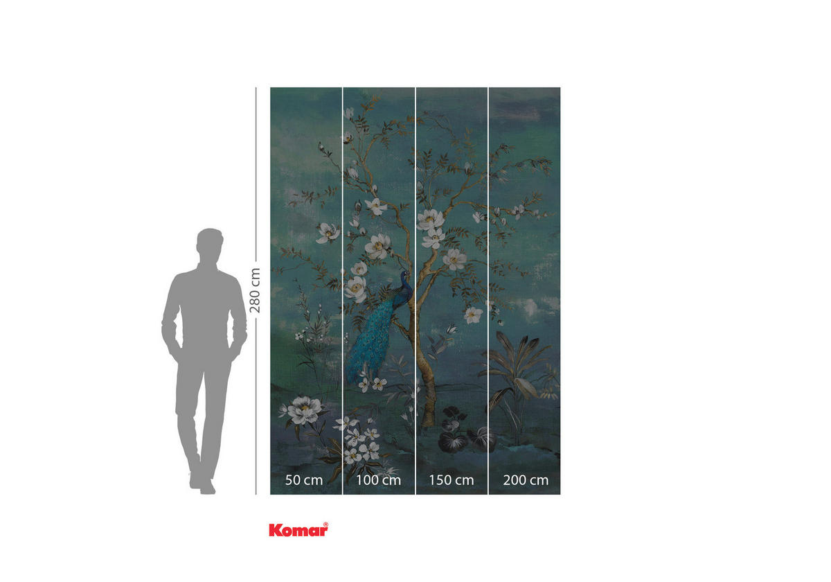 FOTOTAPET 200/280 cm  - multicolor, Trend, papper (200/280cm) - Komar