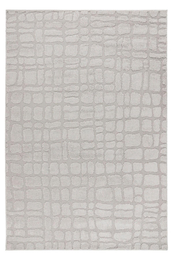 TKANI TEPIH 200/290 cm   srebrne boje   - srebrne boje, Basics, tekstil/plastika (200/290cm)