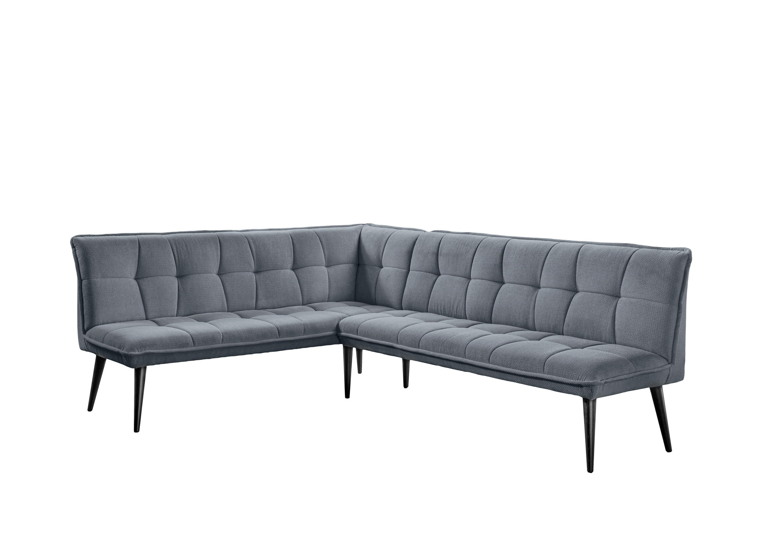 UGAONA KLUPA  antracit   - crna/antracit, Moderno, drvo/tekstil (260/201cm) - Livetastic