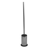 WC-BÜRSTENGARNITUR in Metall  Kunststoff   - Chromfarben, Basics, Kunststoff/Metall (11,2/67,5/11,2cm) - Sadena