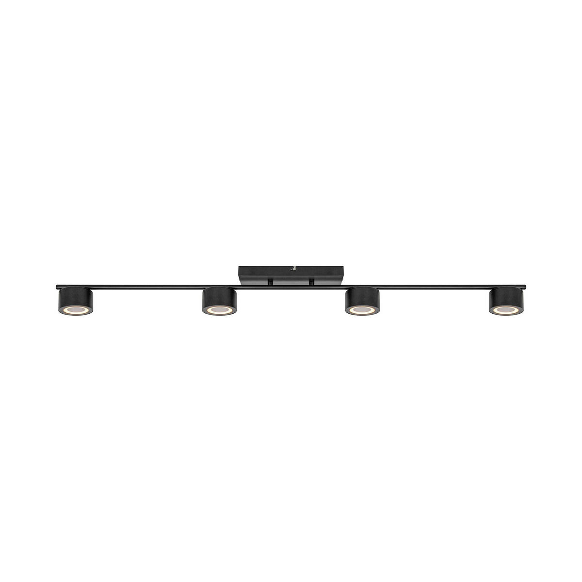 LED-DECKENSTRAHLER   - Schwarz, KONVENTIONELL, Metall (115,5/9,25cm) - Nordlux