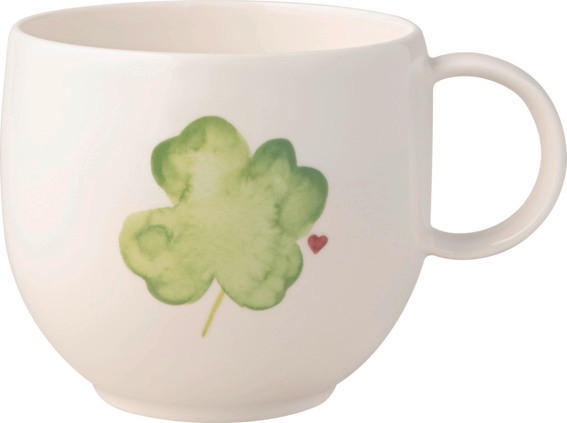 KAFFEEBECHER With Love  290 ml   - Weiß, LIFESTYLE, Keramik (12,5/9,5/8,5cm) - Villeroy & Boch