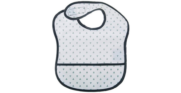 LÄTZCHEN 3-teilig  - Weiß/Grau, Basics, Textil (28/40cm) - My Baby Lou