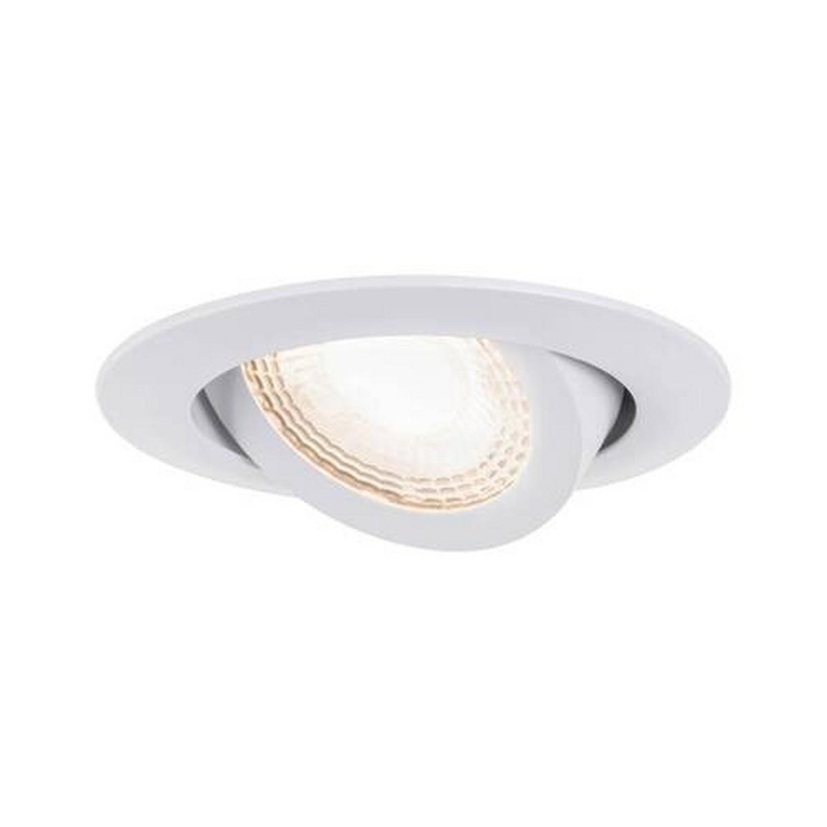 LED-DECKENLEUCHTE 8,2 cm  - Weiß, Basics, Kunststoff (8,2cm) - Paulmann