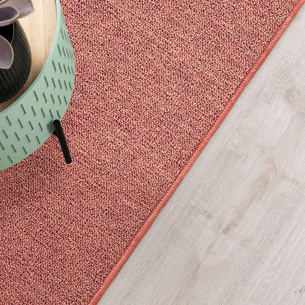 Thumbnail - Floordirekt Läufer London, Orange, Textil, Uni, rechteckig, 80x500 cm, pflegeleicht, Teppiche & Böden, Teppiche, Teppich...