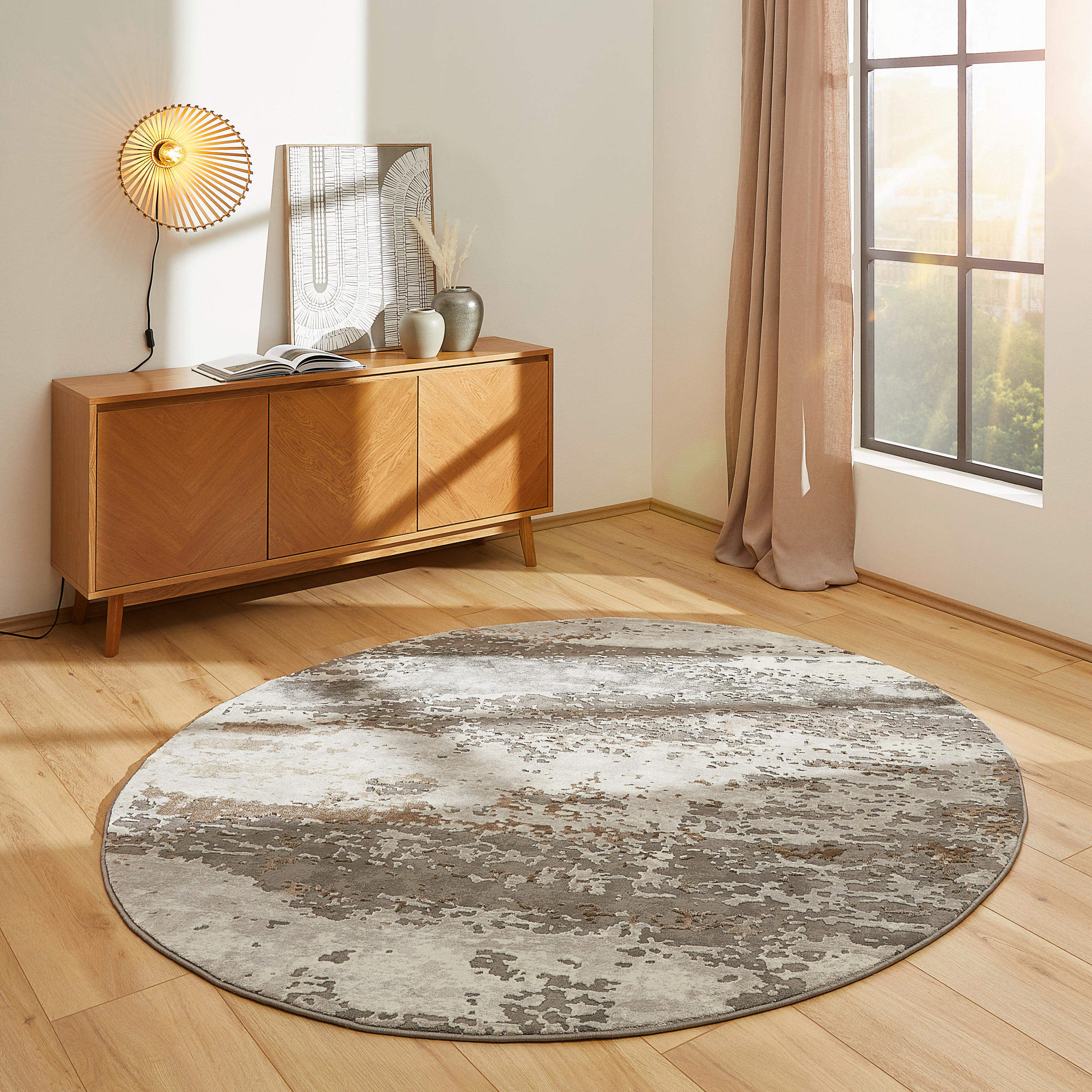 VINTAGE-TEPPICH 200 cm Fiorentina Beige  - Beige, Design, Textil (200cm) - Novel