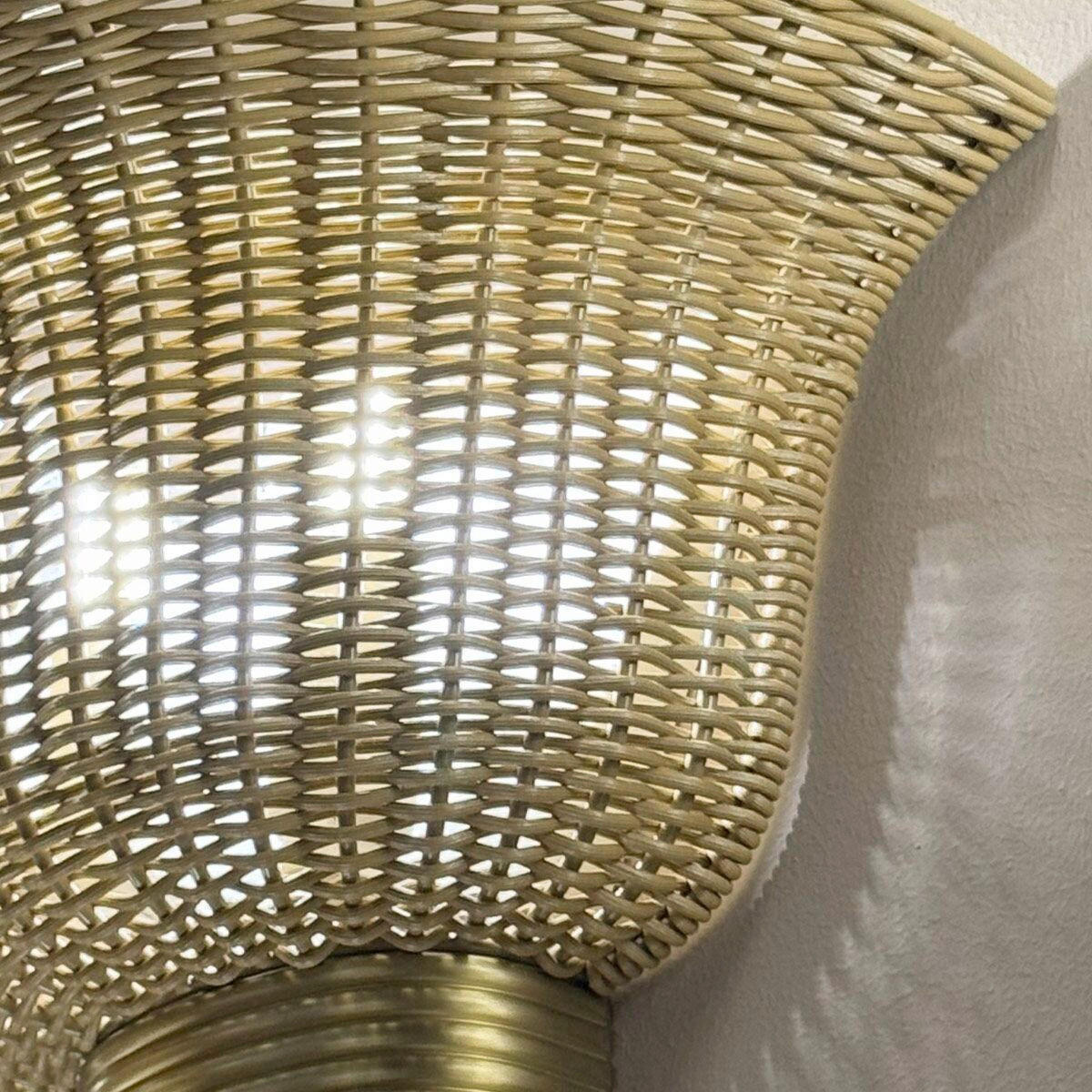 WANDLEUCHTE Alora Mood 24,6/35/17,8 cm  - Goldfarben, Design, Holz/Metall (24,6/35/17,8cm) - Elstead Lighting